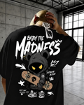 Mens Oversized T-shirt , Trendy Design , Daliy Wear , Causal Wear , Street Wear